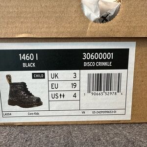 Dr. Marten’s toddler size 4 boot - Disco Crinkle